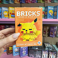 Конструктор Bricks mini W2601-48 PIKACHU