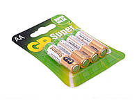 Батарейка GP Super 15A-2UE4, лужна AA, 4 шт в блістері, ціна за блістер
