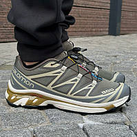 Salomon XT-6 Beluga Dull Gold SPS1218