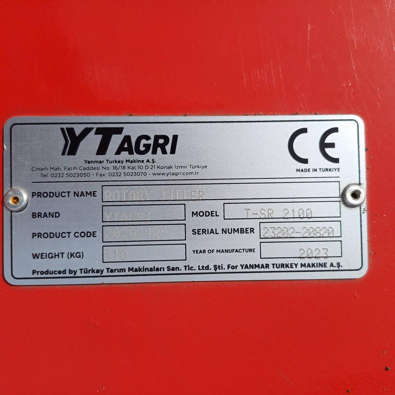 Роторная фреза YTAGRI T-SR 2100 - фото 7 - id-p2178868585