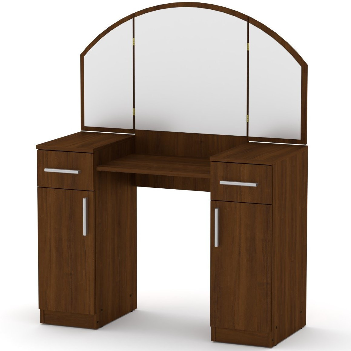 Трюмо-4 горіх екко Компаніт (101х42х130 см), фото 1