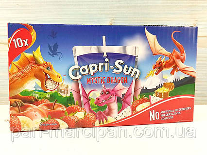 Сік мультифруктовий з трубочкою Capri-Sun Mystic Dragon (10 шт. по 200ml) Німеччина