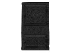 Дверка чавунна спарена Вікторія 290х505, (91) ТМ БУЛАТ