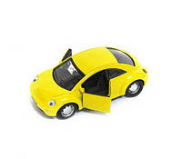 Уценка. Машина металлическая "Volkswagen Beetle" (желтая) - не работает звук и свет Toys Shop