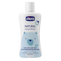 Детский гель для душа Chicco Natural Sensation Без Слез 200 мл 058664163991 (11529.00) - Вища Якість та