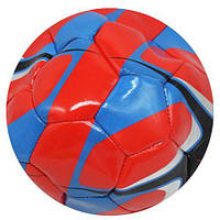 Уценка. Мяч футбольный детский №5, красный (PVC) здувается Toys Shop