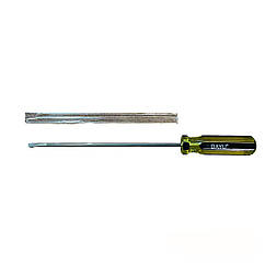 Викрутка DAYU D112-8 пласка 30см, пластикова ручка, магнитный наконечник (6736)