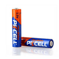 Батарейка лужна PKCELL 1.5V AAA / LR03, 2 штуки в блістері ціна за блістер, Q12/144 от DOM-Energy