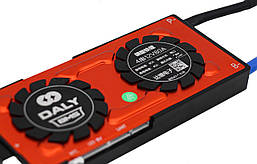 BMS smart плата LiFePO4 12V 4S 80A для літій-залізо-фосфатних акумуляторів симетрія з Bluetooth, фото 6