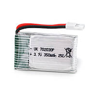 Акумулятор 7*20*30P 25C, 3.7V (350mAh), 2 контакти от DOM-Energy