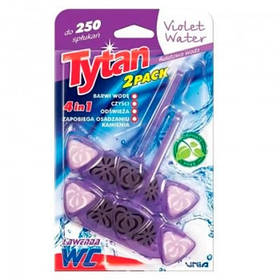 Туалетний блок 2*40г 4 в 1 Tytan Violet Water 3319, 51331