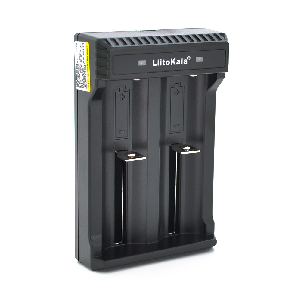 ЗП універсальний Liitokala Lii-L2, 2 канали, LED індикація, підтримує Li-ion, от DOM-Energy