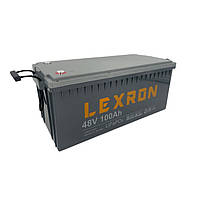 Акумуляторна батарея Lexron LiFePO4 48V 100Ah 4800Wh ( 522 x 238 x 223) Q1