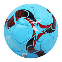 Уценка. Мяч футбольный №5 детский (голубой) Разорванный шов Toys Shop