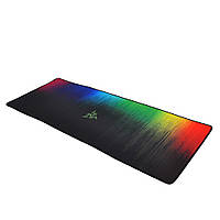 Килимок 300*800 тканинний RAZER-RGBB з боковою прошивкою, товщина 3 мм, колір Black, Пакет от DOM-Energy