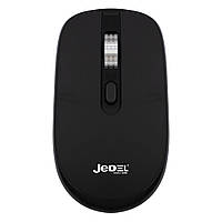 Миша бездротова JEDEL WD100, 1200-1600DPI, Black, 2.4GHZ+Bluetooth 5.0, Box от DOM-Energy