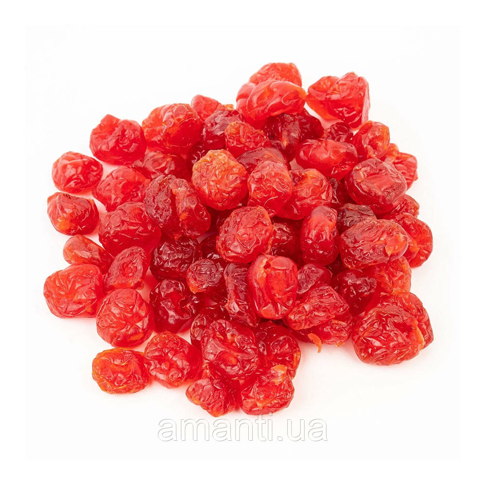 Вишня в'ялена з цукром (цукат) 100г, фото 1