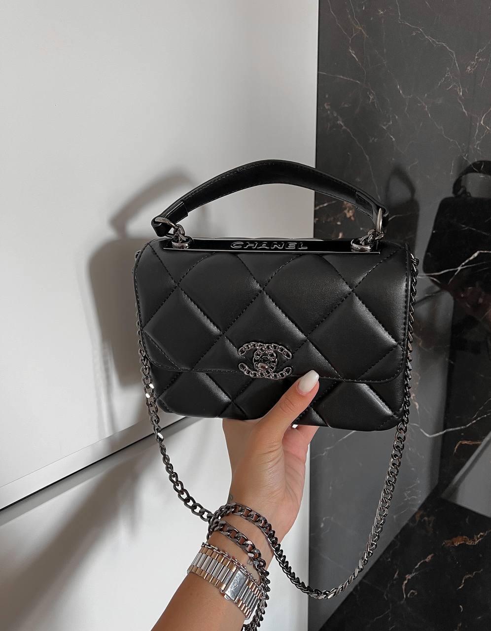Жіноча сумка Шанель чорна Chanel Black