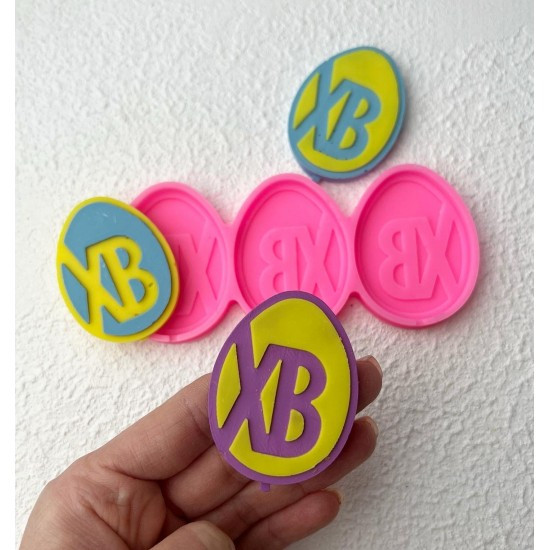 Силіконовий молд Льодяники яйця, фото 1