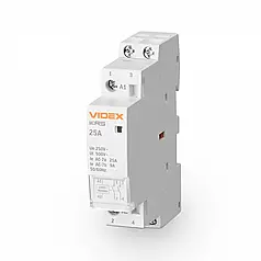 Модульний контактор VIDEX RESIST 2п 25А 2НВ VF-RS-MC2O2C-25