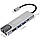 Багатофункціональний USB Type-C хаб / розгалужувач Addap MH-09, концентратор 5в1: 2 x USB 3,0 + Type-C + HDMI + Ethernet 100mbps, фото 5