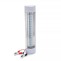 Лампа Світлодіодна POWERMASTER T8, 12V, 30 см, затискачі, BOX от DOM-Energy