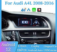 Мультимедиа Audi A4 A4L Ауди Ауді А4 А4Л 2008-2016 монитор Android головное устройство магнитола