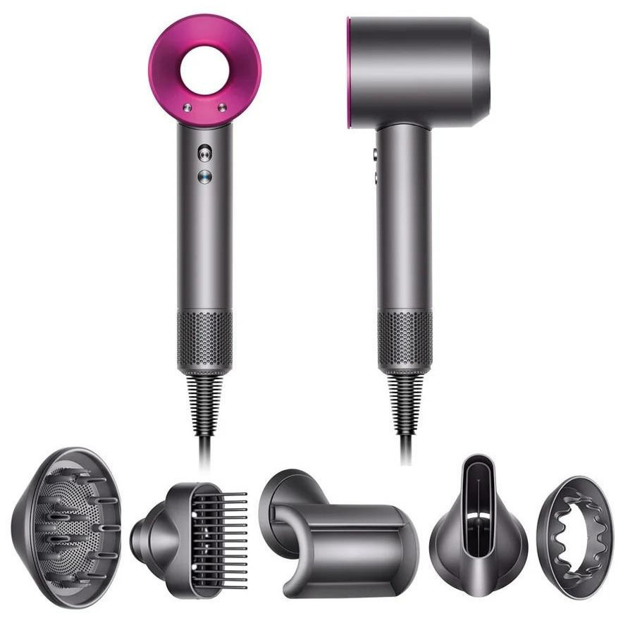 Фен для волоcся Dyson Supersonic HD08 Nickel/Fuchsia EU