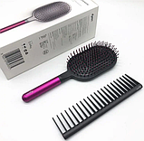 Набір фірмових гребінців Styling Dyson Set (Fuchsia) (965003-01), фото 3