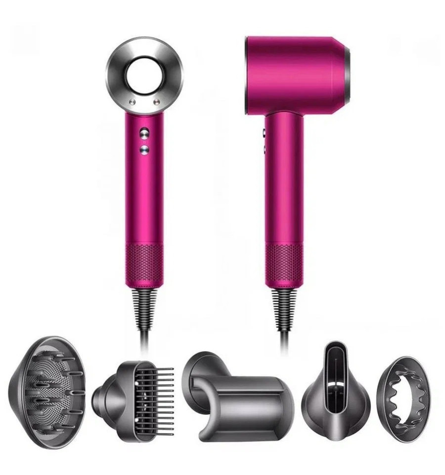 Фен Dyson HD08 Supersonic Fuchsia/Nickel