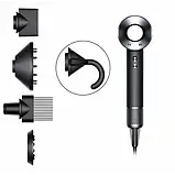 Фен Dyson HD08 Supersonic Black/Nickel, фото 3