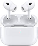 Бездротові навушники Apple AirPods Pro 2 with MagSafe Charging Case USB-C (MQD83), фото 3