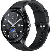 Смарт-часы Xiaomi Watch 2 Pro Bluetooth Black Case with Black Fluororubber Str (BHR7211GL) ASN