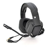 Навушники провідні Cyberpunk CP-007, з мікрофоном і регулюванням гучності, Black, Box от DOM-Energy