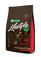 Сухой беззерновой корм с лососем для взрослых собак всех пород Lifestyle Grain Free Salmon Adult All Breeds