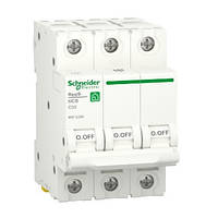 Автоматичний вимикач Schneider RESI9 50А, 3P, крива C, 6кА от DOM-Energy