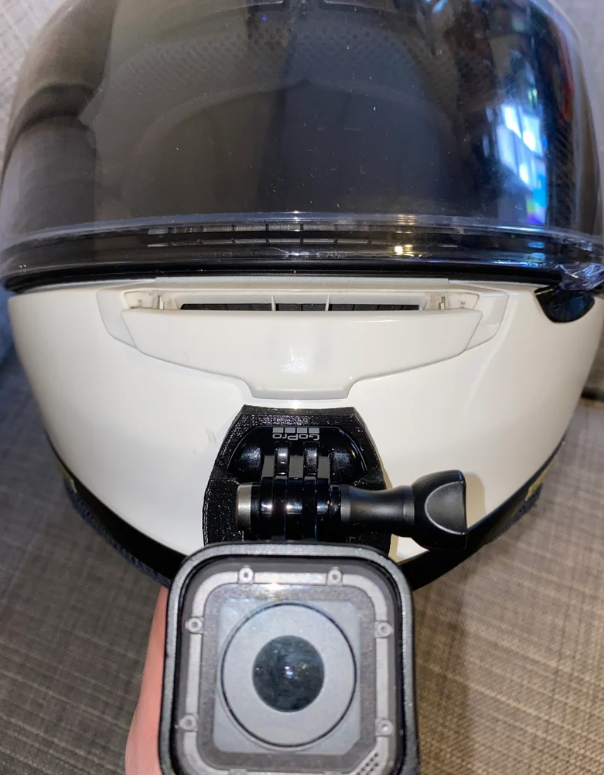 Крепление GoPro на подбородок для шлема Shoei RF-1200 - фото 2 - id-p2178909363