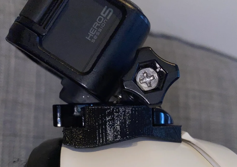 Крепление GoPro на подбородок для шлема Shoei RF-1200 - фото 3 - id-p2178909363