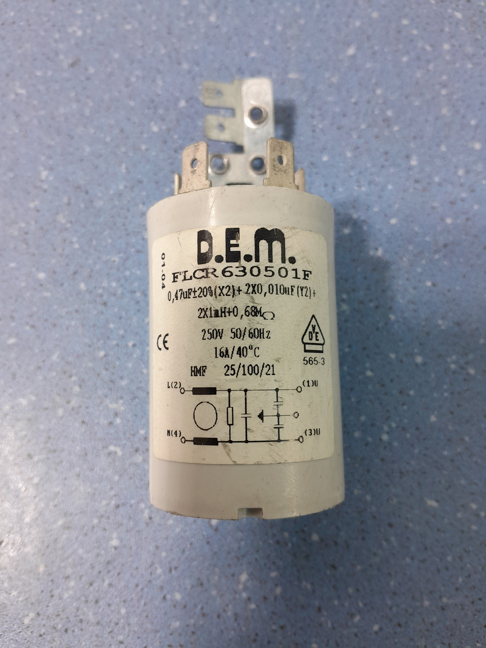 Мережевий фільтр для пральної машини FLCR630501F