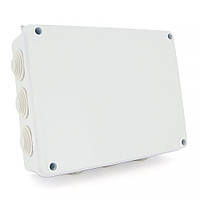 Коробка розподільна зовнішня YOSO 255х200х80 IP55 колір білий (255*200*80) от DOM-Energy