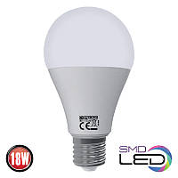 Лампа А60 PREMIER SMD LED 18W 6400K E27 1600Lm 175-250V от DOM-Energy