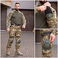 Военный костюм Hawk Tornado (рубашка Ubacs(Убакс) с налокотниками+Штаны с наколенниками) пиксель Rip-Stop