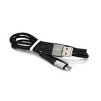 Кабель Hoco X38, Micro-USB, 2.4A, Black, довжина 1м, BOX от DOM-Energy