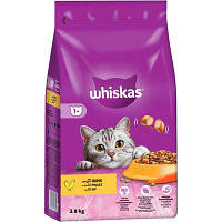 Сухий корм Whiskas 1+ з куркою 3,8 кг (Німеччина)