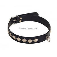 Нашийник SUB Leather Choker, чорний