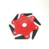 Ніж сегментний для мотокос 6 ножів, фото 3