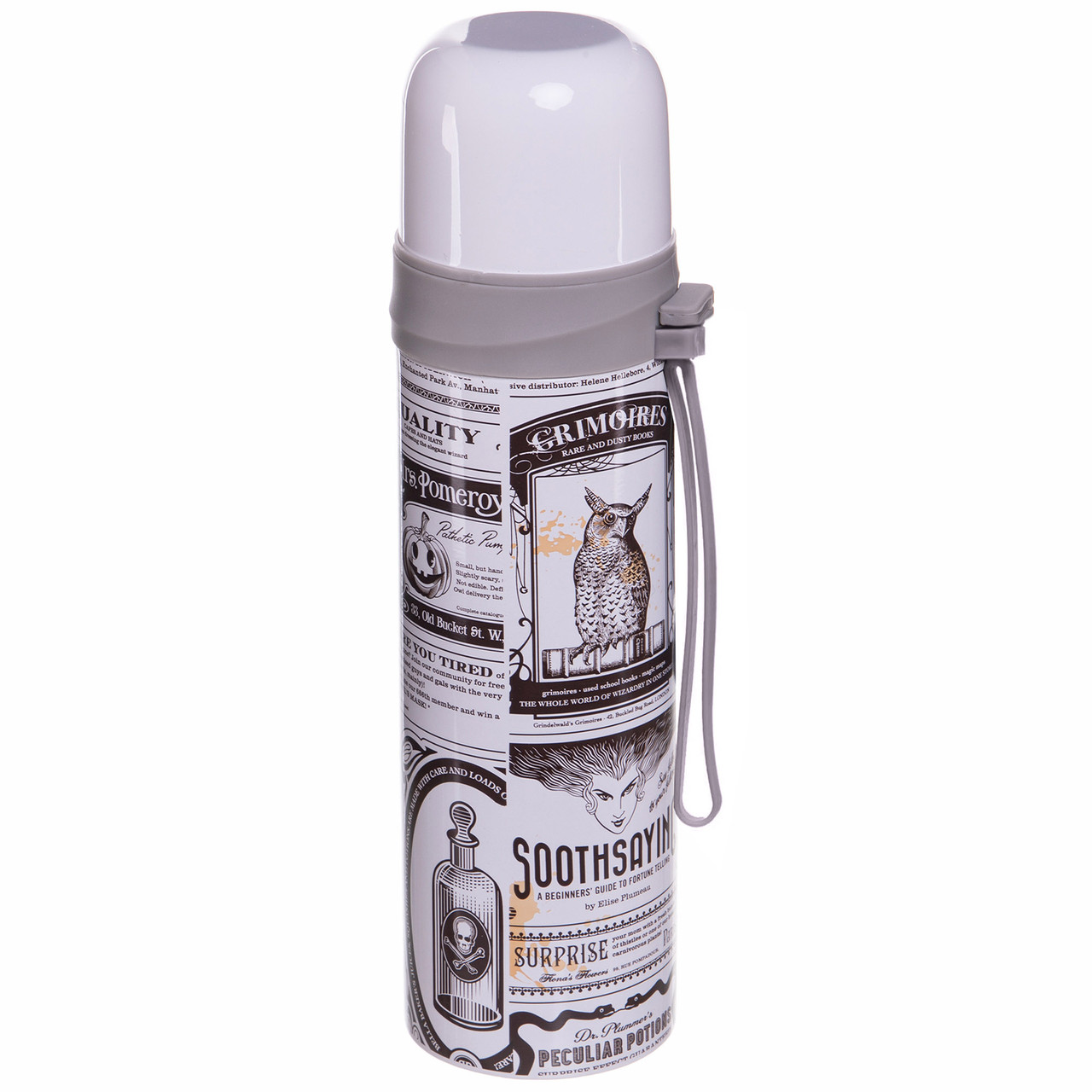 Термос із неіржавкої сталі для напоїв 500 мл NEWSPAPER OHS-6901-500, фото 1