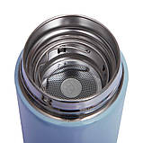 Термос із неіржавкої сталі із ситечком SP-Sport 480 мл ZF-8274, фото 3