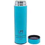 Термос із неіржавкої сталі із ситечком 450 мл SP-Sport D-010, фото 6