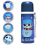 Термос із неіржавкої сталі для напоїв 350 мл NIGHT PREDATOR SP-Sport LD-B720, фото 2